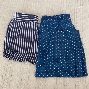 Lot of 2 Girls XL denim bottoms